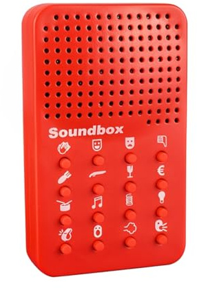 Tomedeks Tomdesk Divertida Máquina de Sonido 16 Efectos de Sonido, Cambiador de Voz, Juguete de Entretenimiento, Divertida Máquina de Sonido para Diversión y Bromas Graciosas para Adultos y Niños