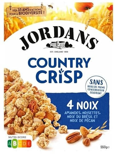 Country Criss - Juego de 3 cajas de madera de nogal (550 g)