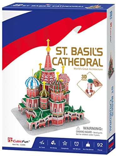 3-d Puzzles VAriation (Saint Basil)