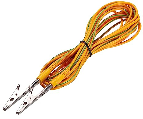 QUARKZMAN ESD Tierra Conexión Cable Cordón 5m/197 Largo Amarillo