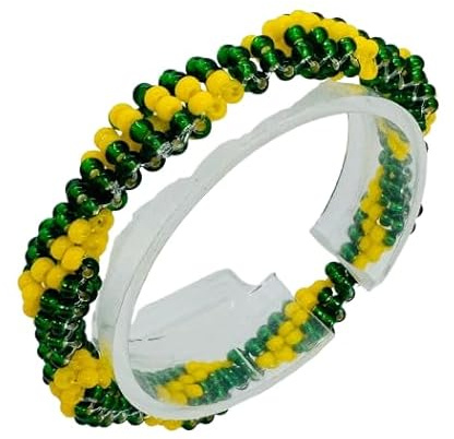 ILDE de Orula (IDDE) elastizado – Pulsera hecha a mano – Sabiduría y equilibrio – Cuentas europeas de calidad – Yoruba Creations