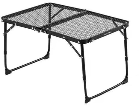 Mesa de Barbacoa portátil, Mesa de Barbacoa para Camping, Tabla de Barbacoa, Resistente al Calor, de Alto Rendimiento, liberación rápida, Equipo Exterior Que Ahorra Espacio para de Picnic en