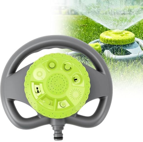 Sprinkler for Lawns, 2025 New Portable Garden Sprinkler, Adjustable Sprayer for Yard, Multipurpose Water Sprinkler for Garden, Lawn and Outdoor (Green, 1PC)