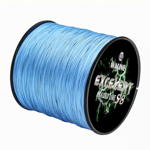 Waline Super Strong Fil de pêche tressé 8 brins 300 m 500 m PE Multifile Ligne de pêche 20 lb-100 lb Pêche au lancer