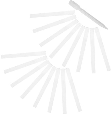 FUTUREORYY 48 Piezas Etiquetas Acrílicas para Jardín Marcadores Plantas Resistente Fácil Inserción para Suculentas Flores y Verduras