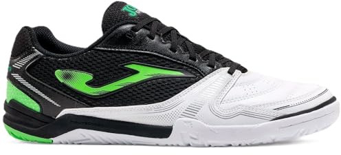Joma Chaussures de football en salle Dribling 2642 Blanc Noir Intérieur, blanc, 40 EU
