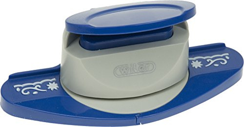 Wiler Locher, Bordürenstanzer, Kunststoff, Blau, 40 mm