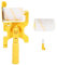 Dasing Paint Roller Brush Clean Cut Paint Edger Roller Brush, Portable Paint Edger with Roller and 2 Brushes Painting Edging for Wall Ceiling Door Window Painting