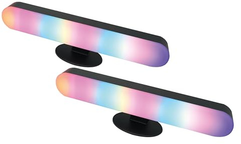 RED5 Colour Changing Sound Reactive RGB LED Duo Light Bars with Remote Control