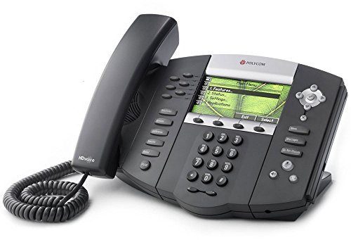 Polycom 2200-12670-122 - Teléfono Fijo VoIP (USB, XML Ap, PoE) Color Negro
