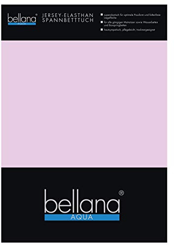 Aqua-Jersey Spannbettlaken für Wasserbetten mit 3% Elastan / 180-200 x 200-220 cm Lavendel