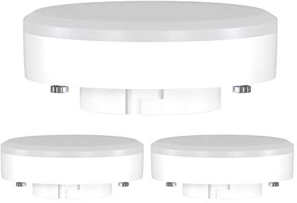 ledscom.de 3 Stück GX53 LED Leuchtmittel, warmweiß (2700 K), 10,6 W, 1038lm, 115°, matt