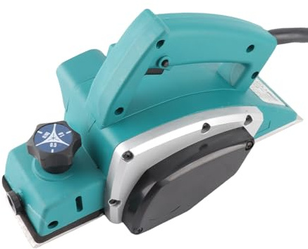 Electric Wood Planer Hand Held, 16000Rpm Hand Planer with Adjustable Planing Depth Power Planer for Woodworking Chamfer Home Use