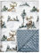 Soarwg Kids Babydecken 75 x 100 cm Unisex, Neugeborene, dick, dreilagig, superweich, Tier mit Baum, Schlafdecken für Kleinkinder, Kinder, Babys, Mädchen, Jungen, Kinderzimmer, Bettdecke, Geschenke