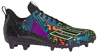 adidas Adizero 12.0 Mismatch Football Cleats Men's, Black, Size 11