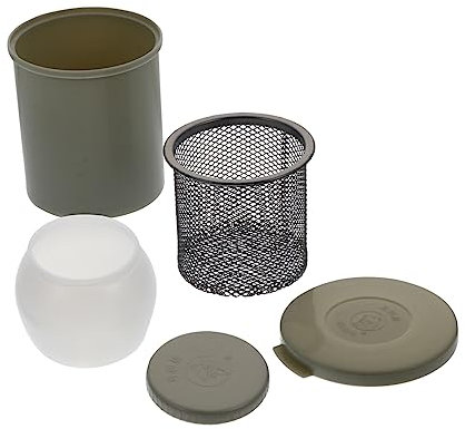 NUOBESTY 3pezzi Secchio di Lavaggio per Pennelli da Pittura Multifunzionale Inossidabile con Filtro Utensile Pratico per Artisti e Amanti della Pittura Ad Facile da Pulire e Riutilizzabile