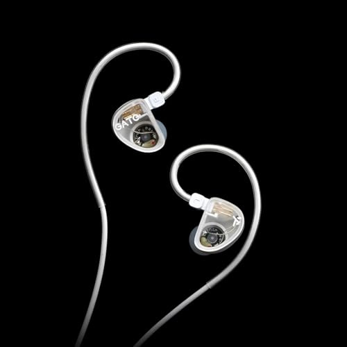 TRUTHEAR Gate In-Ear Monitor | White | Wired In-Ear Headphones for Stage, Studio or Audiophile
