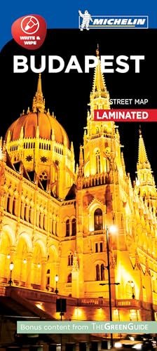 BUDAPEST - Michelin City Map 9220: Laminated City Plan (Michelin City Plans)