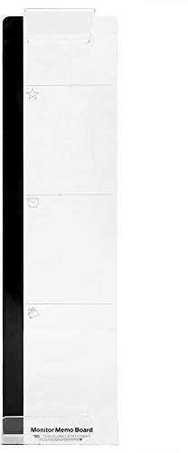 Tablero de Notas del Monitor del Panel Lateral de los monitores de computadora, recordatorio Adhesivo de la computadora, para el Soporte del teléfono de la Pantalla Monitores(Right)