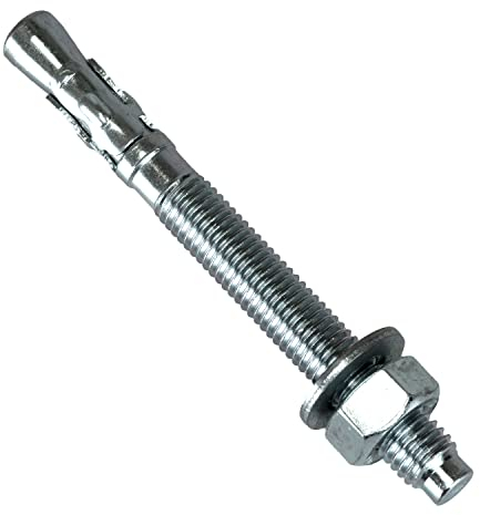 NAKA Schwerlastdübel LSB M12 | Schwerlastanker | Bolzenanker verzinkt | Dübel Schraubenset 12x80mm 25 Stück