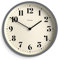 NEWGATE® Number Four Theatre Horloge Murale | Horloge Ronde Moderne | 30 cm | Marine Nationale | Numéros décoratifs | Idéal pour la Cuisine, Le Salon ou Le Bureau