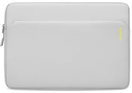 tomtoc Slim Laptop Sleeve for 15 inch MacBook Air M4/A3241 M3/A3114 M2/A2941 2025-2023, Surface Laptop 5/4/3, Dell XPS 15 Plus, ThinkPad X1 Yoga (1-4) Gen, HP Acer Chromebook 14, Water-resistant Case