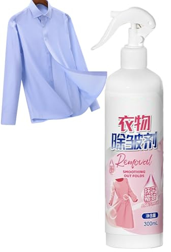 Smooth Clothing Crease Spray | Clothing Fabric Smoothing Spray | 300ml Anti-Static Fabric Conditioner with Scent Portable for Dorm Life Business Trips Apartment Travel