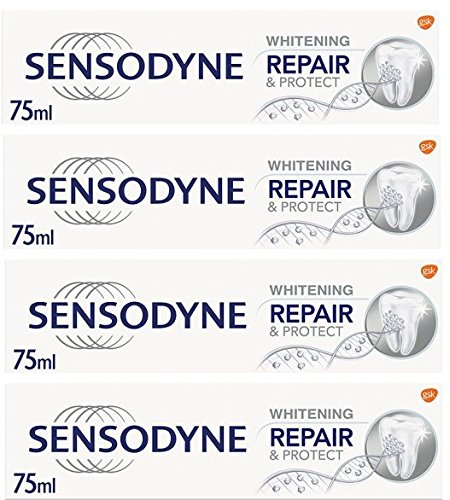 Sensodyne Repair and Protect Whitening Toothpaste 75Ml- Pack of 4