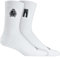 adidas Unisex Track Suit Embroidered Socks, White / Black, 46-48