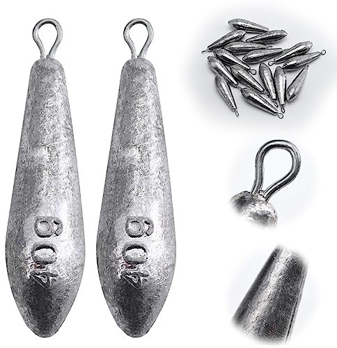 Goture Birnenblei Angeln，Dropshot Blei,Bleigewichte,Blei Angeln,Angelblei 10g/20g/30g/40g/50g/60g/70g/80g/100g/120g,Angelblei Kit,Angeln Sinker,Angeln Drop Shot Stabblei