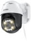 ZOSI 4K PoE Security Camera Outdoor, 8MP HD Pan&Tilt Camera With AI Smart Detection, Starlight and Color Night Vision,Smart Light Alarm, 2-Way Audio, Cloud & Local Storage, Compatible Our POE NVR