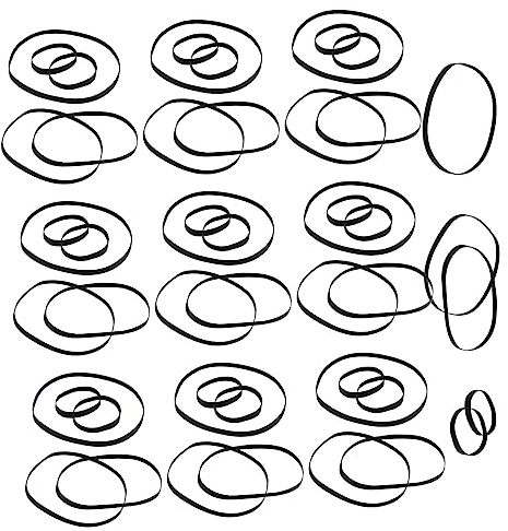 CAXUSD 50stücke Recorder Gummiriemen Universeller Antriebsriemen Für Kassettendeck DVD-Laufwerk Hochwertige Ersatzriemen Für Tragbare Geräte