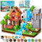 ToyUnited Magnetic Blocks-150PCS Magnetic Building Blocks Tiles Stacking, Construction Toys STEM Sensory Toys for Toddlers Kids Boys Girls Ages 3 4 5 6 7 8 9 10 Christmas Easter Birthday Gifts