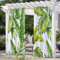 Hiseng Tende Gazebo per Esterno Impermeabili, Motivo Foglia Verde 3D Tenda Oscurante Termica da Esterno 2 Pezzi Tende Idrorepellente per Esterno con Occhielli (137x304cm,Foglie di banano)