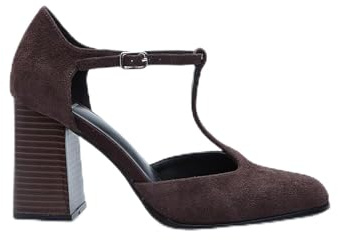 BATA Décolleté da Donna T-Bar in Suede