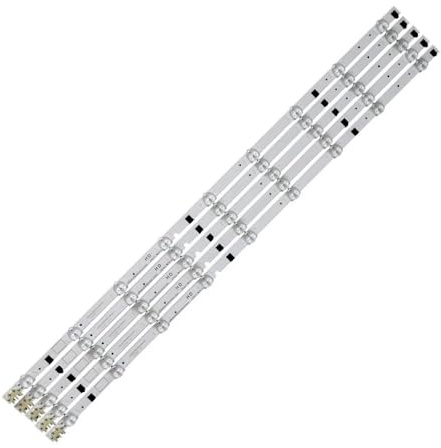 NXVASKEIP 1/3 set LED-bakgrundsbelysning TV-remsa LED for Samsung D2GE-320SC0-R3 2013SVS32H UN32F5000AGXZB UN32F5000AGXPR UN32F5000AGXPE Ljusramp(65.5CM,1Set(5pcs))