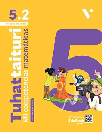 Tuhattaituri 5.2. Matemáticas. Libro+ Fichas. NE