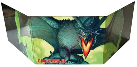 Dragonbane: GM Screen – Free League Publishing, Game Master RPG Zubehör, Tabellen & Informationen, Farbe