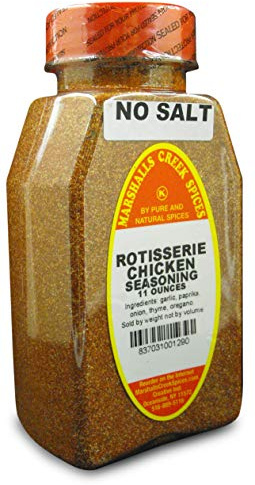 Family Size Marshalls Creek Kosher Spices (st24) Rotisserie Chicken No Salt Seasoning, 44 Ounce