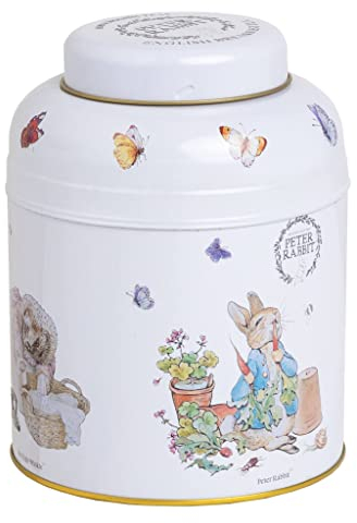 New English Teas Beatrix Potter Caddy with 80 Teabags, English Breakfast Tea, 1 count