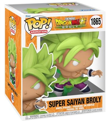 Funko Pop Super: Dragon Ball Super: Dragon Ball Super Broly 6 - Collectible Vinyl Figure - Gift Idea - Official Products - Toys for Kids and Adults