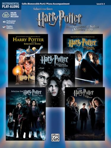 Harry potter - instrumental solos (movies 1-5) - cello and piano accompaniment +cd: Cello / Piano Accompaniment (incl. Online Code)