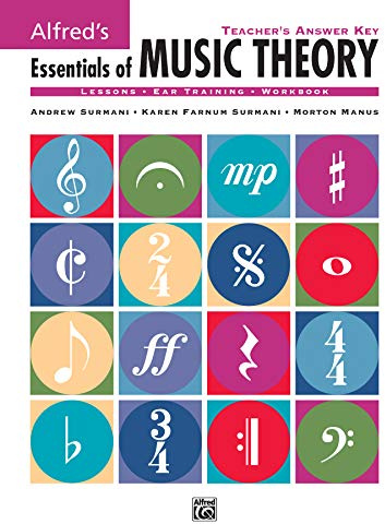 Alfred's Essentials of Music Theory: Teacher's Answer Key