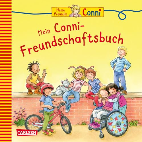 Conni-Eintragbuch: Mein Conni-Freundschaftsbuch: Freundebuch für alle Freundinnen und Freunde vom Kindergarten bis zur Grundschule