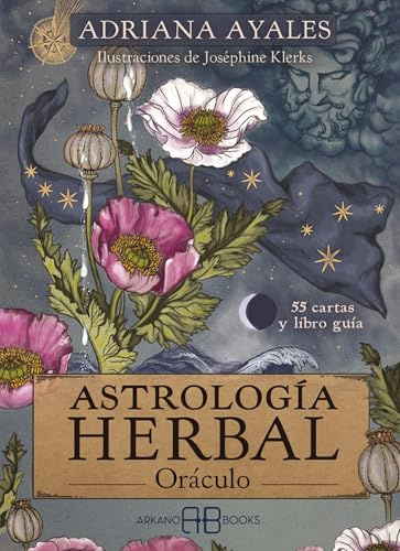 Astrología herbal oráculo: 55 cartas y libro guía.