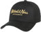 Mitchell & Ness Classic Red Pinscript Snapback, Black/Gold