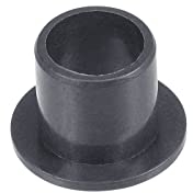 sourcing map Geflanschte Ärmel Gleitlager 8mm Bohrung 10mm Außendurchm. 10mm Länge POM Ummantelte Ölfreie Buchsen Schwarz