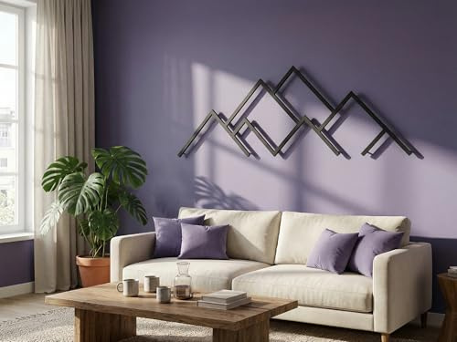 VAILLA pared Mural de Madera Negro Dorado, Cuadros 3D Adhesivos, Decoración Moderna