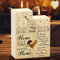 Welsky New Home Gifts, House Warming Gifts New Home Wooden Candle Holders, Warm Engraved Moving in Housewarming Gift, House Warming Gift for Women Couple Friends Family