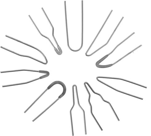 Operitacx 10piezas Puntas De Pirografía Para Herramienta De Madera Accesorios De Para Máquina De Pirograbado De Alambre De Calefacción Para Proyectos De Manualidades